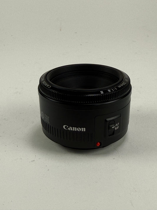 Canon 50mm f1.8 II AF EF Lens