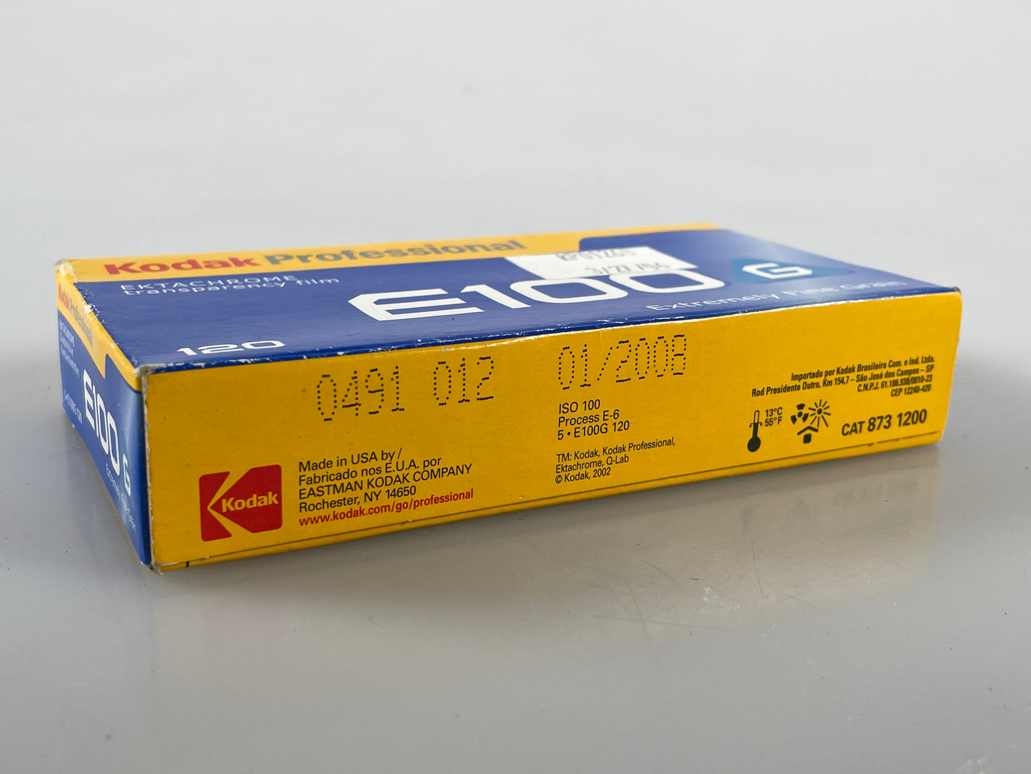 Kodak E100G ISO 100, 120, Color Transparency Film
