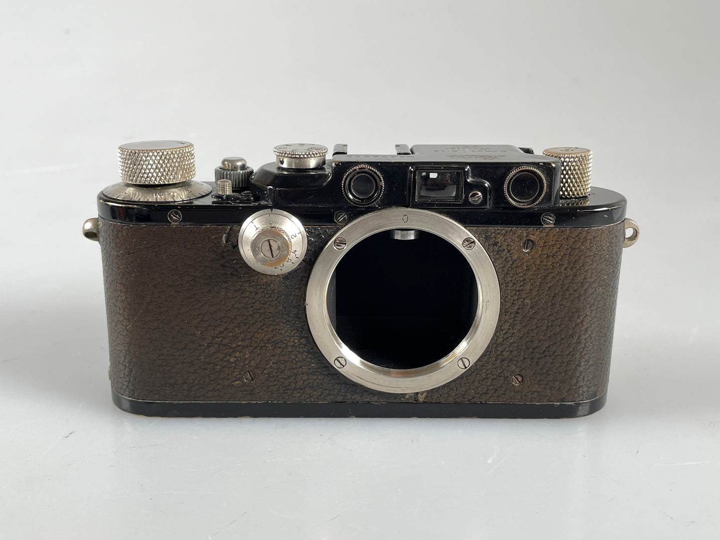 Leica III Model F 35mm Film Rangefinder Black Camera Body