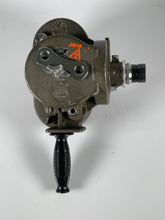 Bell & Howell Eyemo 35mm Camera Military US Army Signal Corp Type 71-K eyemax 2 inch lens