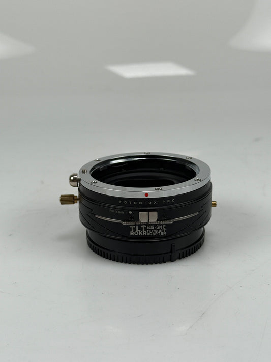 Fotodiox Pro TLT ROKR Tilt/Shift Lens Adapter Canon EF Lens to Sony E Camera