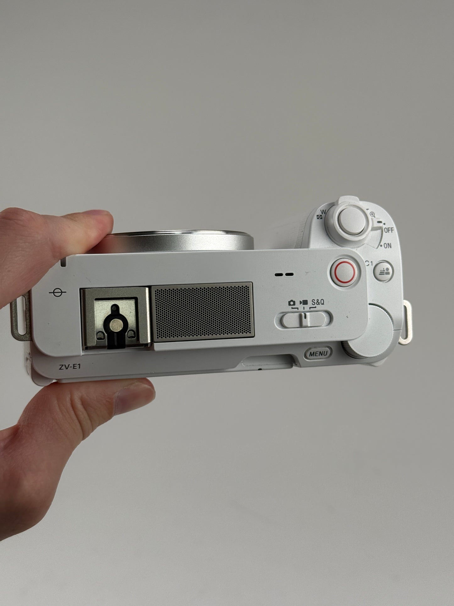 Sony Alpha ZV-E1 12.1MP Mirrorless Camera - White (Body Only)