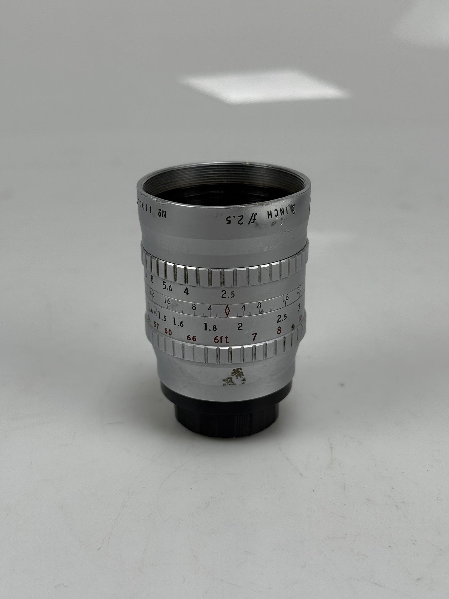 B&H Angenieux 3 Inch 75mm F2.5 C Mount Lens Camera Adapt M4/3 BMPCC Bolex