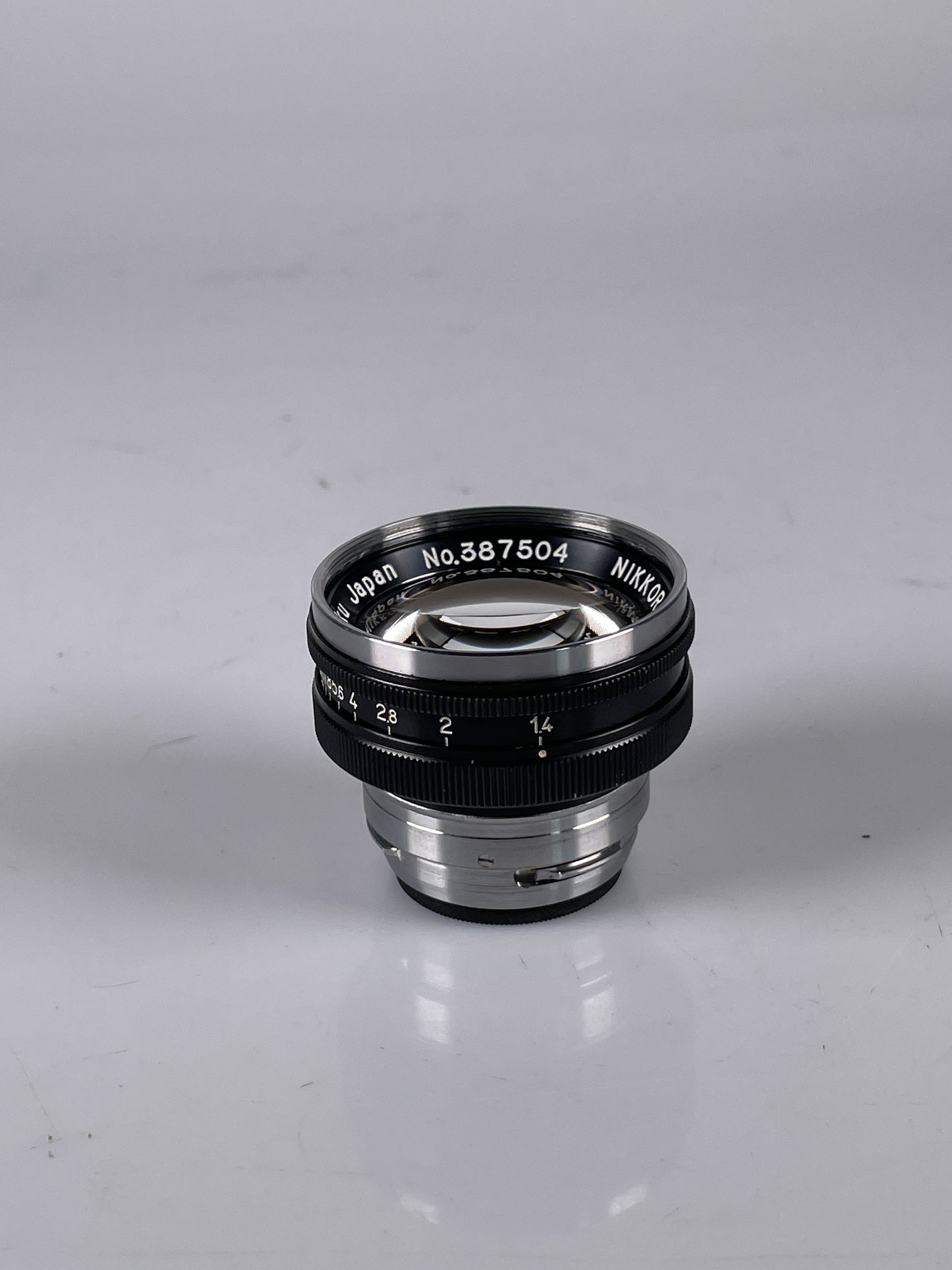 Nikon Nikkor S C 5cm 50mm f1.4 Nippon Kogaku Rangefinder Lens Black