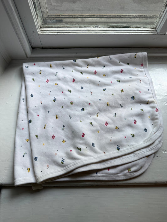 baby GAP chirp squeak Cotton blanket bird drum mouse star clock Vintage