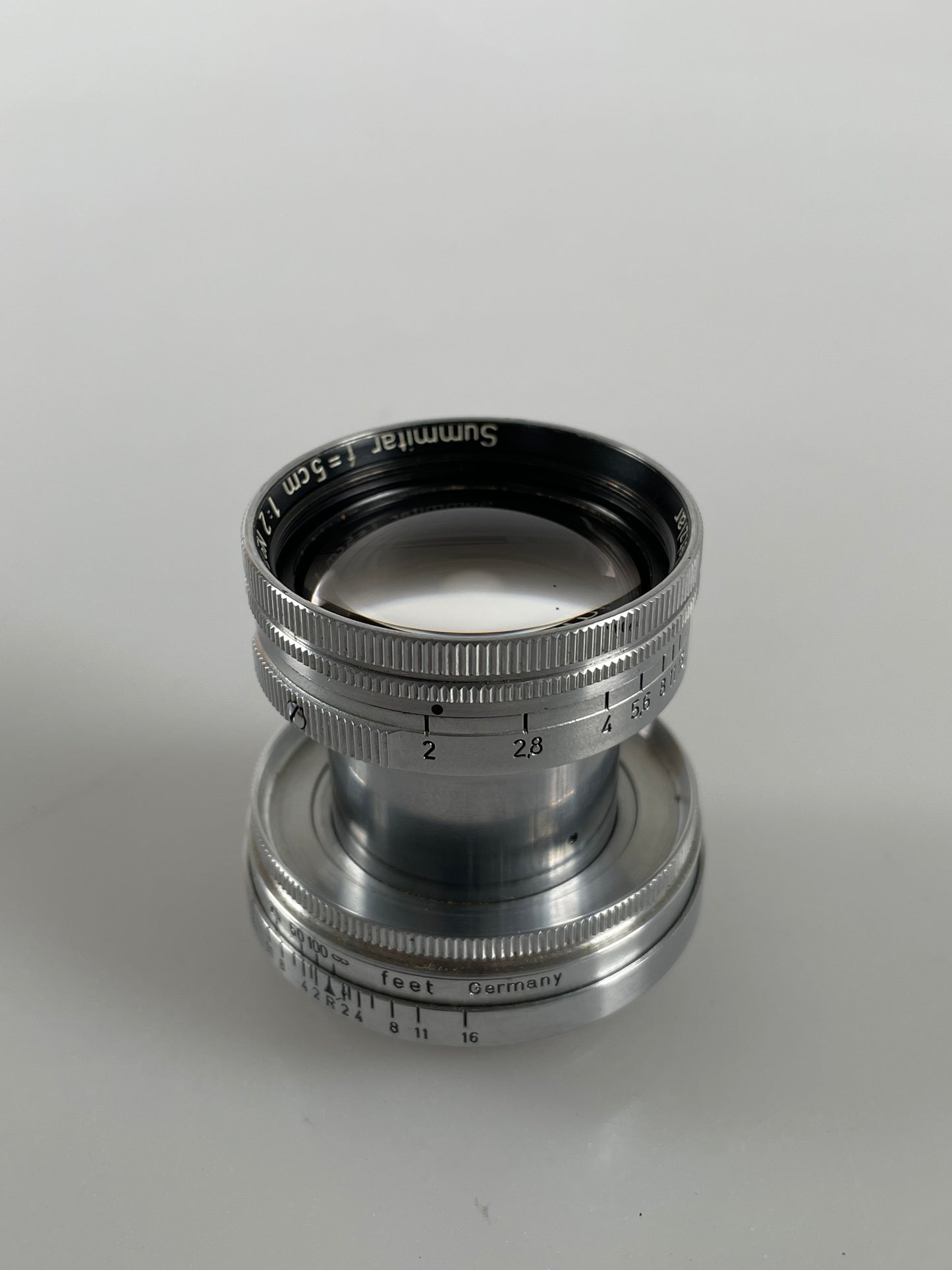 Leica Summitar 5cm f2 Ltm screwmount rangefinder lens