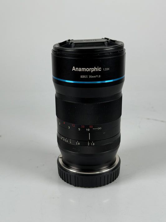 SIRUI 35mm f1.8 1.33x Anamorphic Lens Canon RF Mount