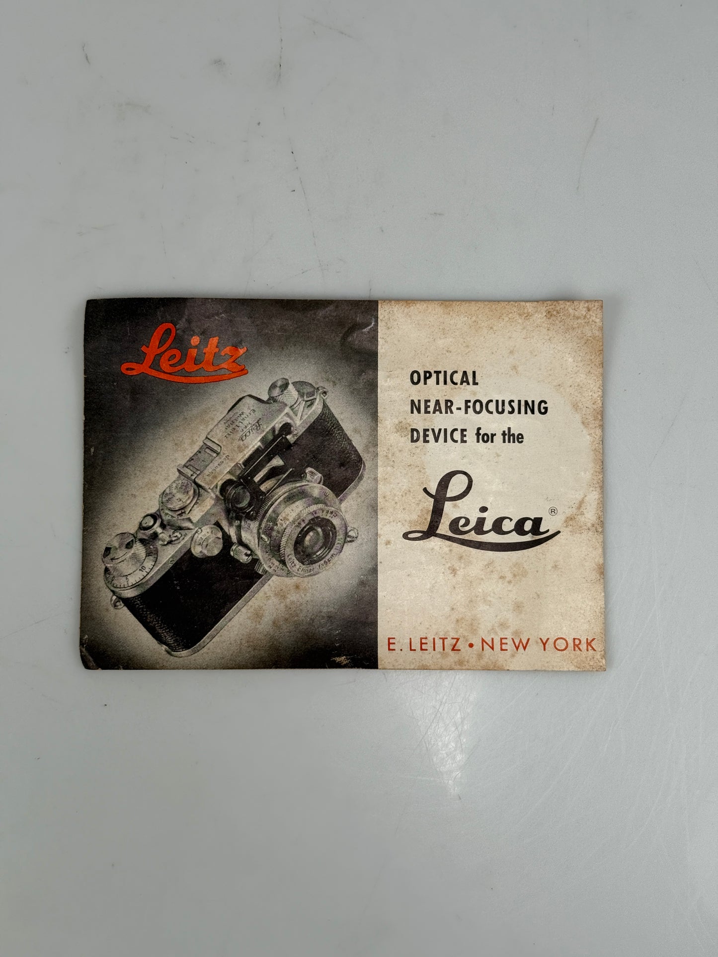 Genuine Leica Nooky Nooky Hesum Instruction Manual Booklet