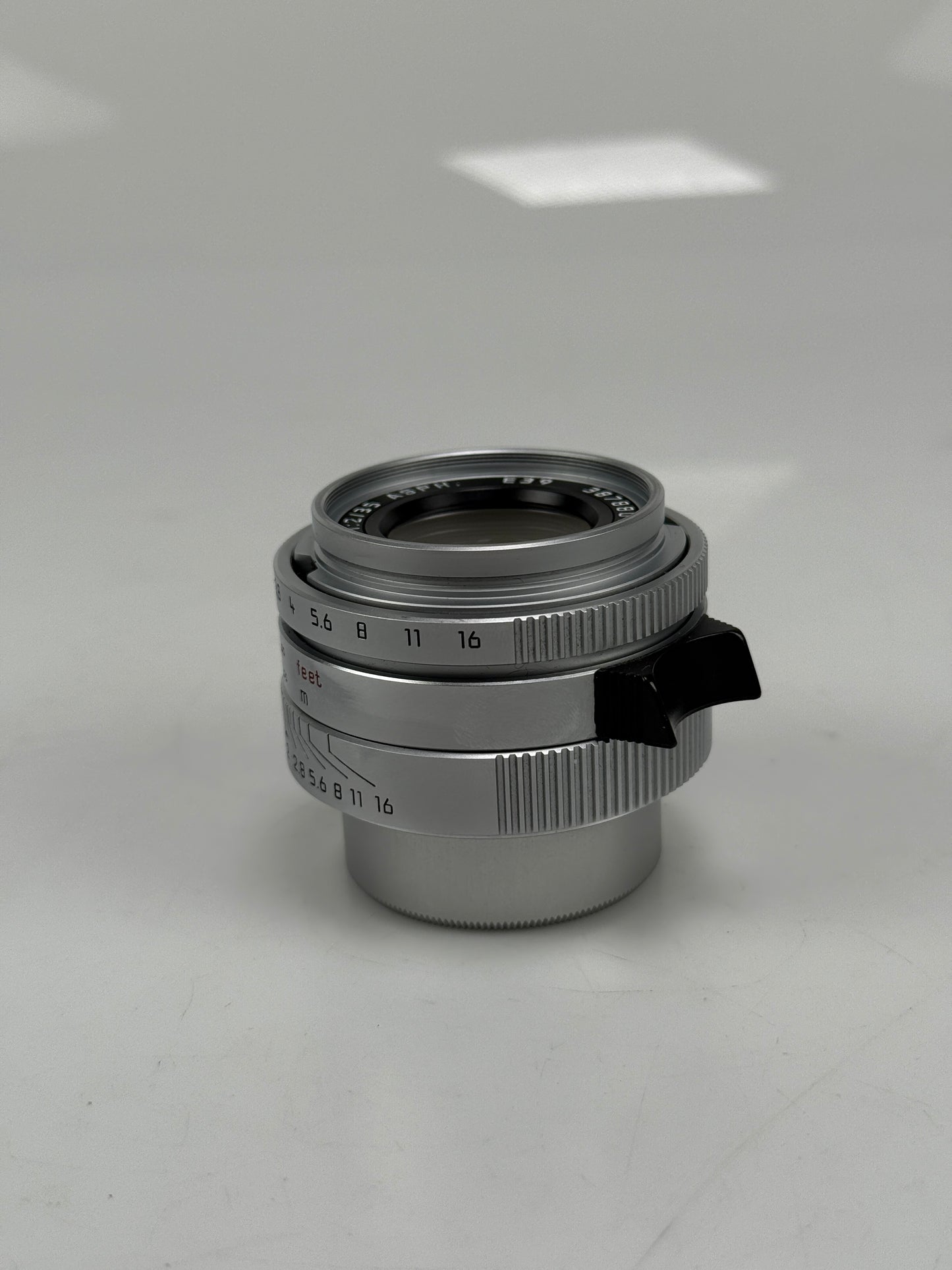 Leica Summicron 35mm f2 ASPH LTM Chrome Silver screw mount lens