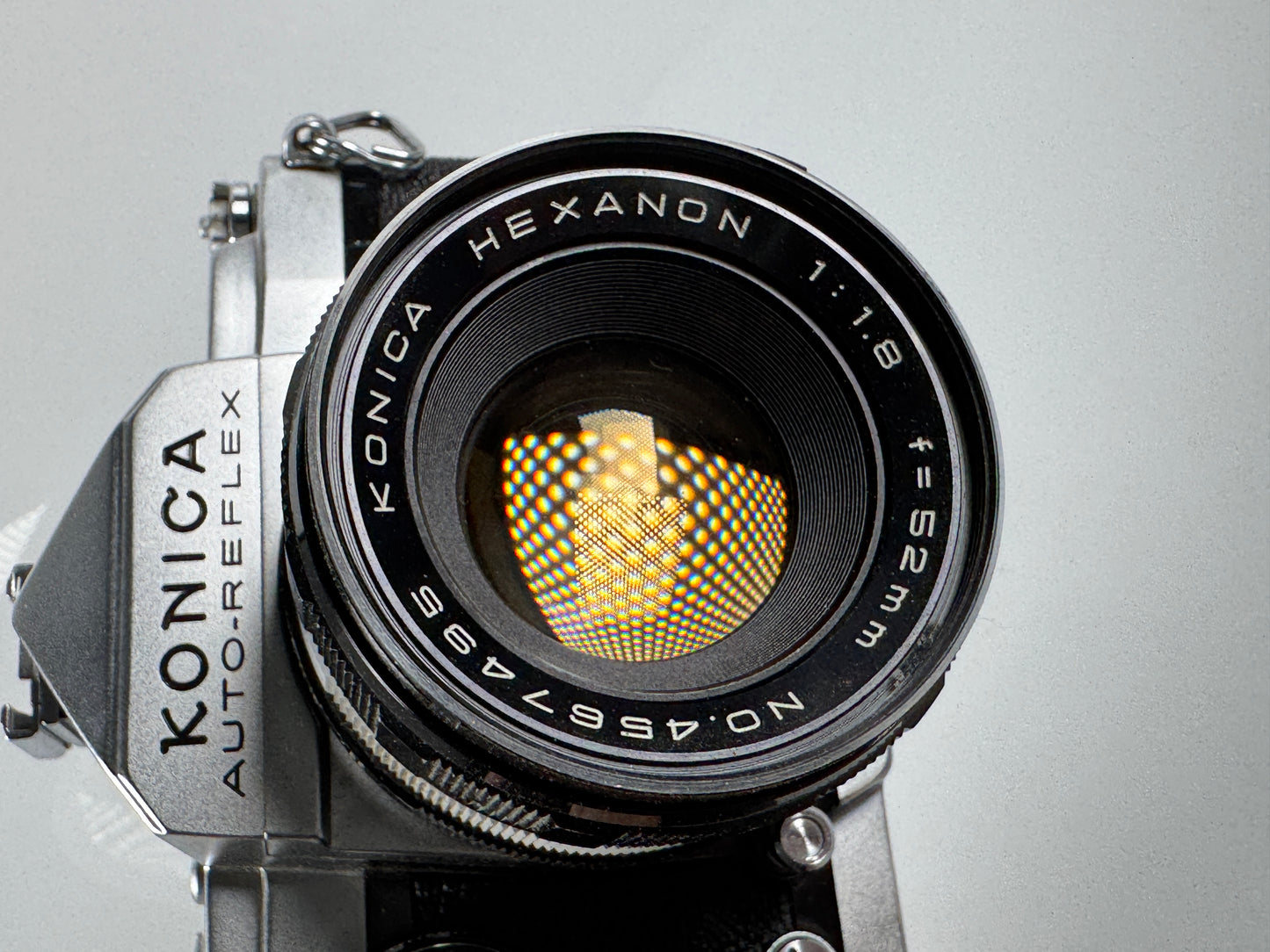 Konica Auto-Reflex W/ Hexanon 52mm f1.8 35mm Full/Half Frame Camera