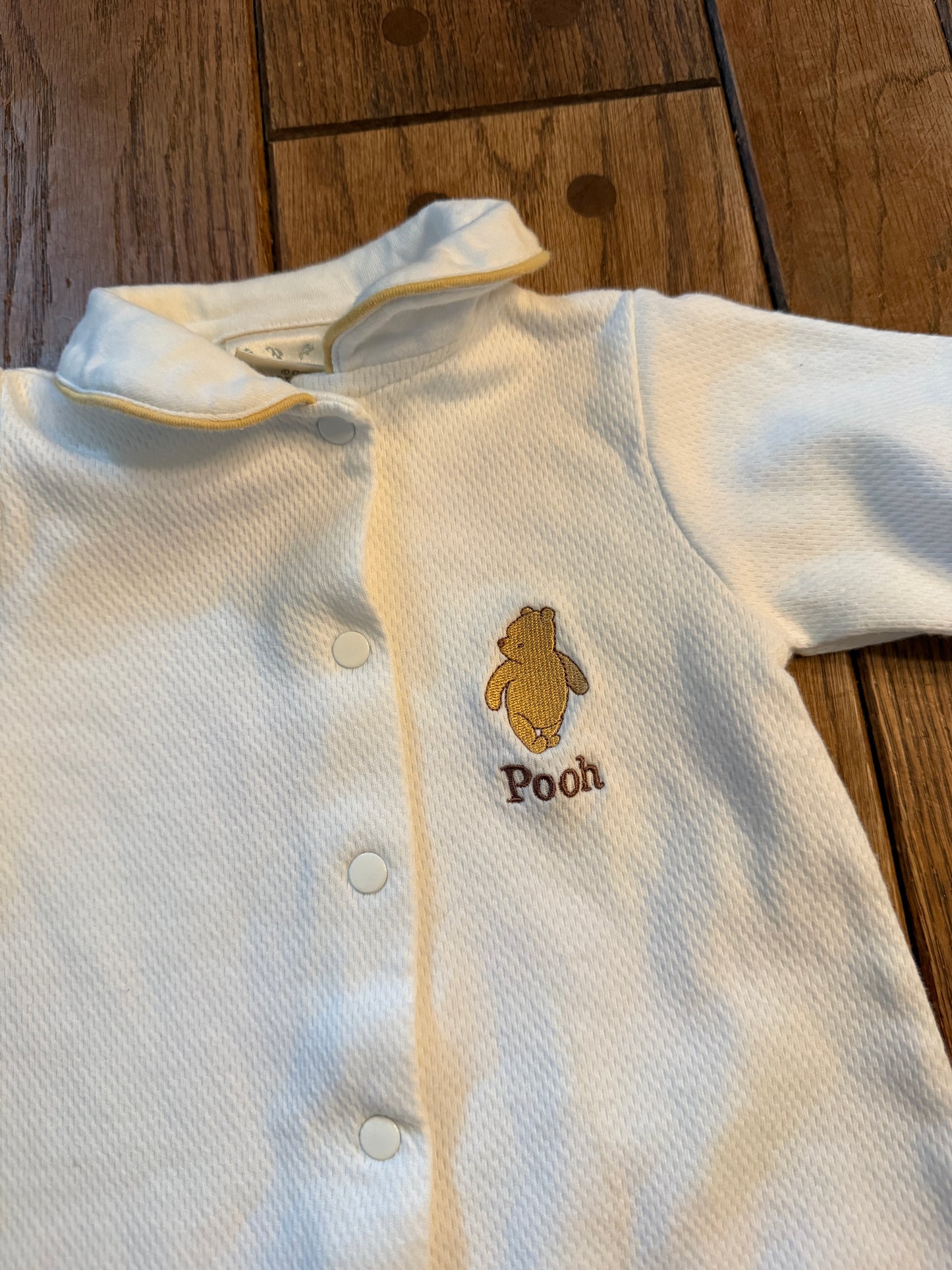 Vintage Classic Pooh Winnie The Pooh One Piece 6 months (12-17 lbs) RARE Disney