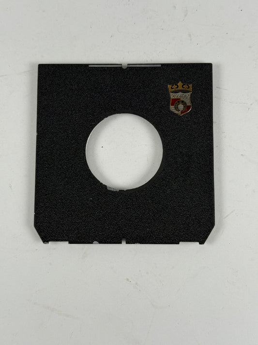 Wista 45 4x5 flat lens board Copal #1 for large format cameras