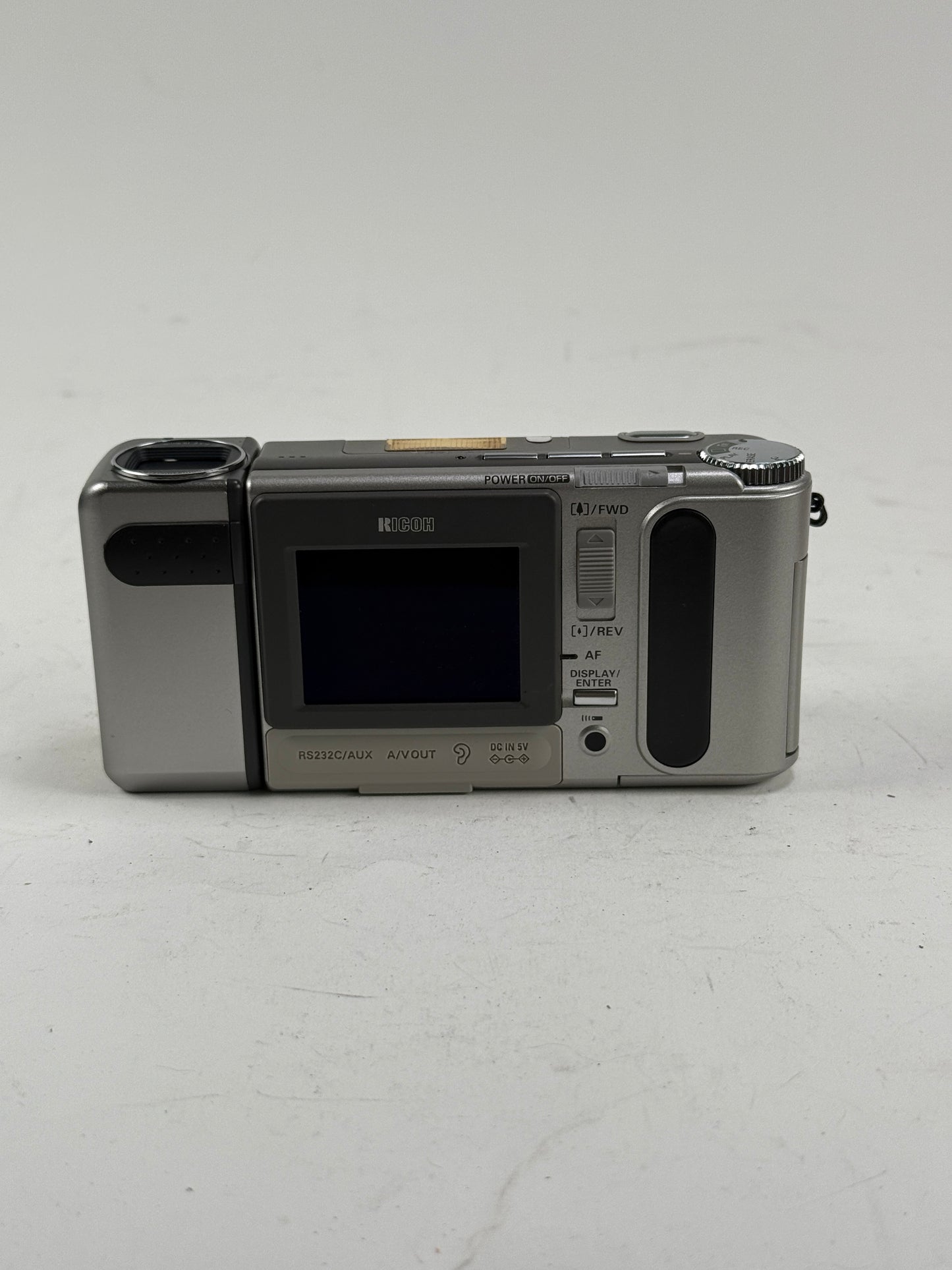 Ricoh RDC-4300 Digital Camera Silver Rotating Lens - TESTED WORKING w/ memory card