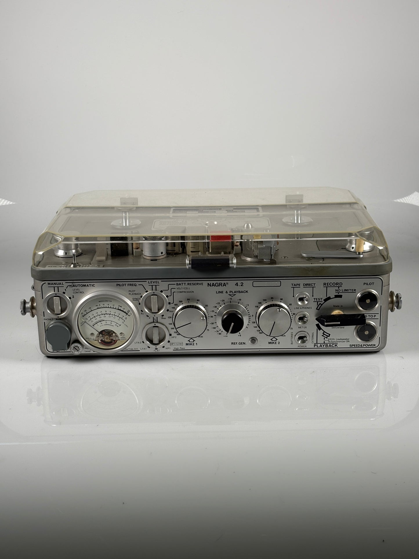 Kudelski Nagra 4.2 Reel to reel field tape recorder RARE