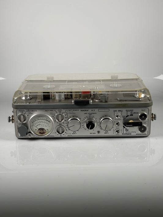 Kudelski Nagra 4.2 Reel to reel field tape recorder RARE