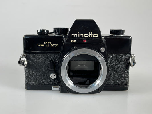 Minolta SRT 201 Black 35mm film camera body