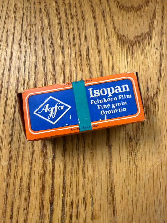 Agfa Isopan Fine Grain B2 8 120 IF Film Roll