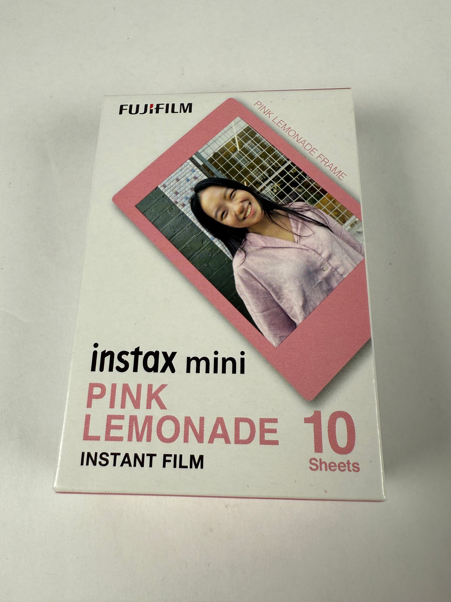 Fujifilm Pink Lemonade Mini Instax Film, 10 pieces Exp 10/2025