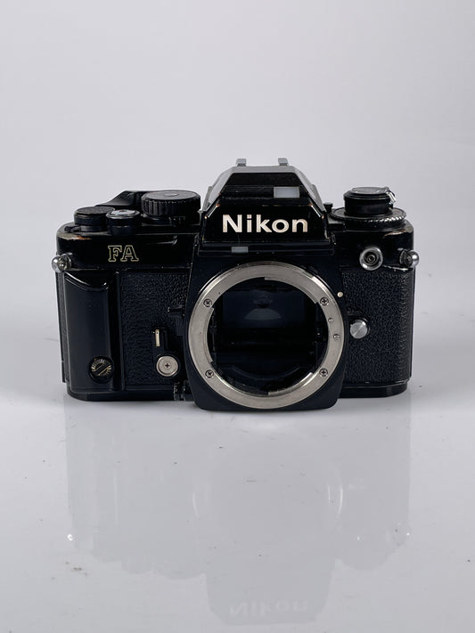 Nikon FA Black 35mm SLR Film Camera Body