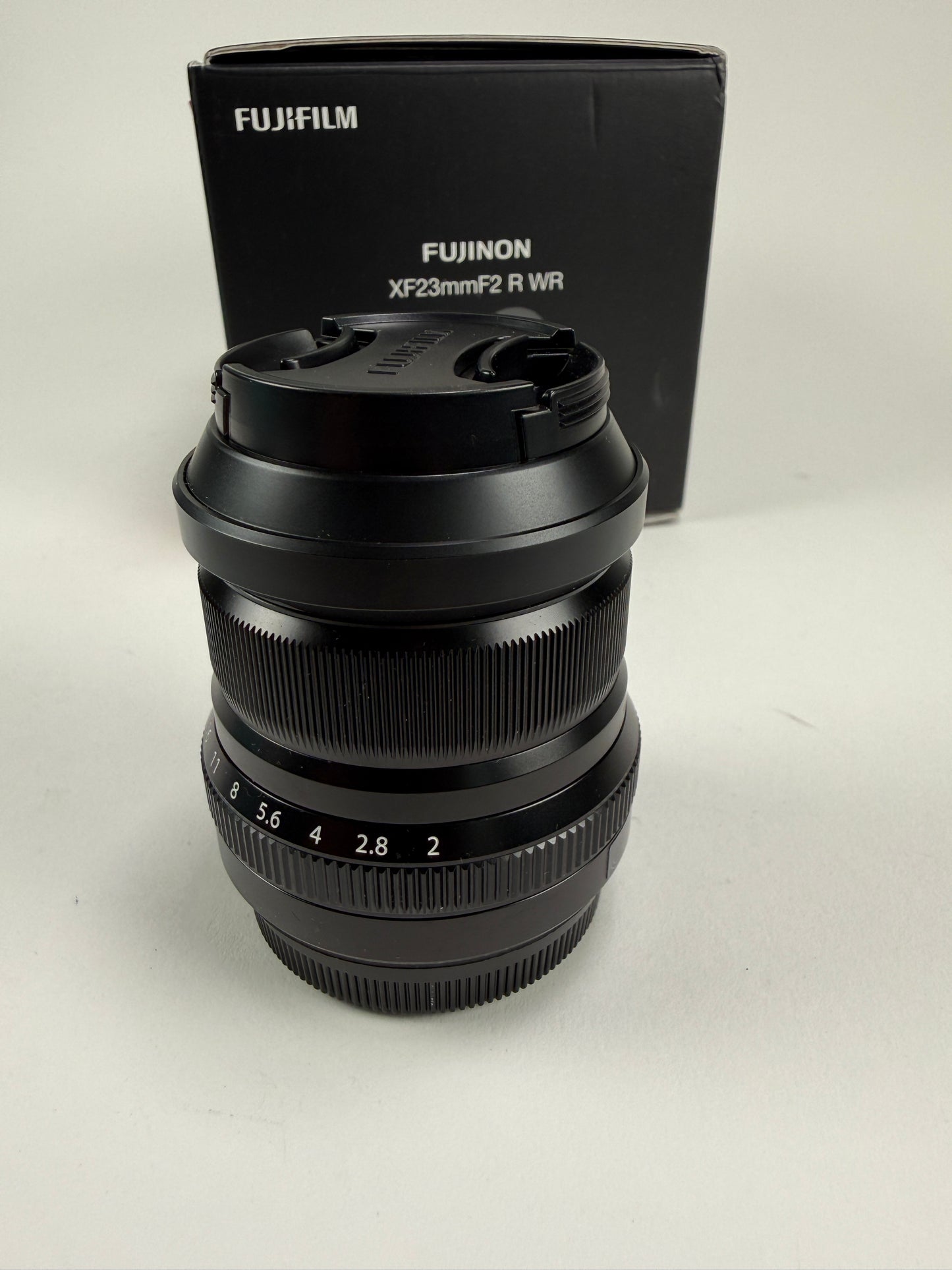 Fuji fujifilm XF Fujinon 23mm f2 R WR Super EBC Lens Black