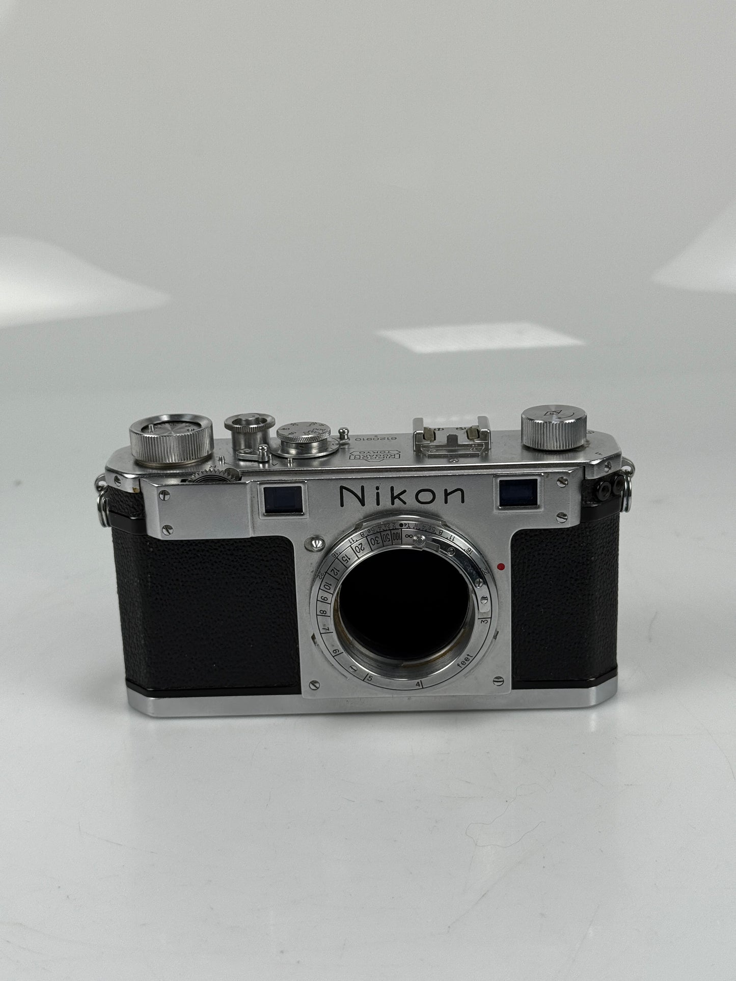 Nikon S rangefinder Chrome 35mm Film Camera Body