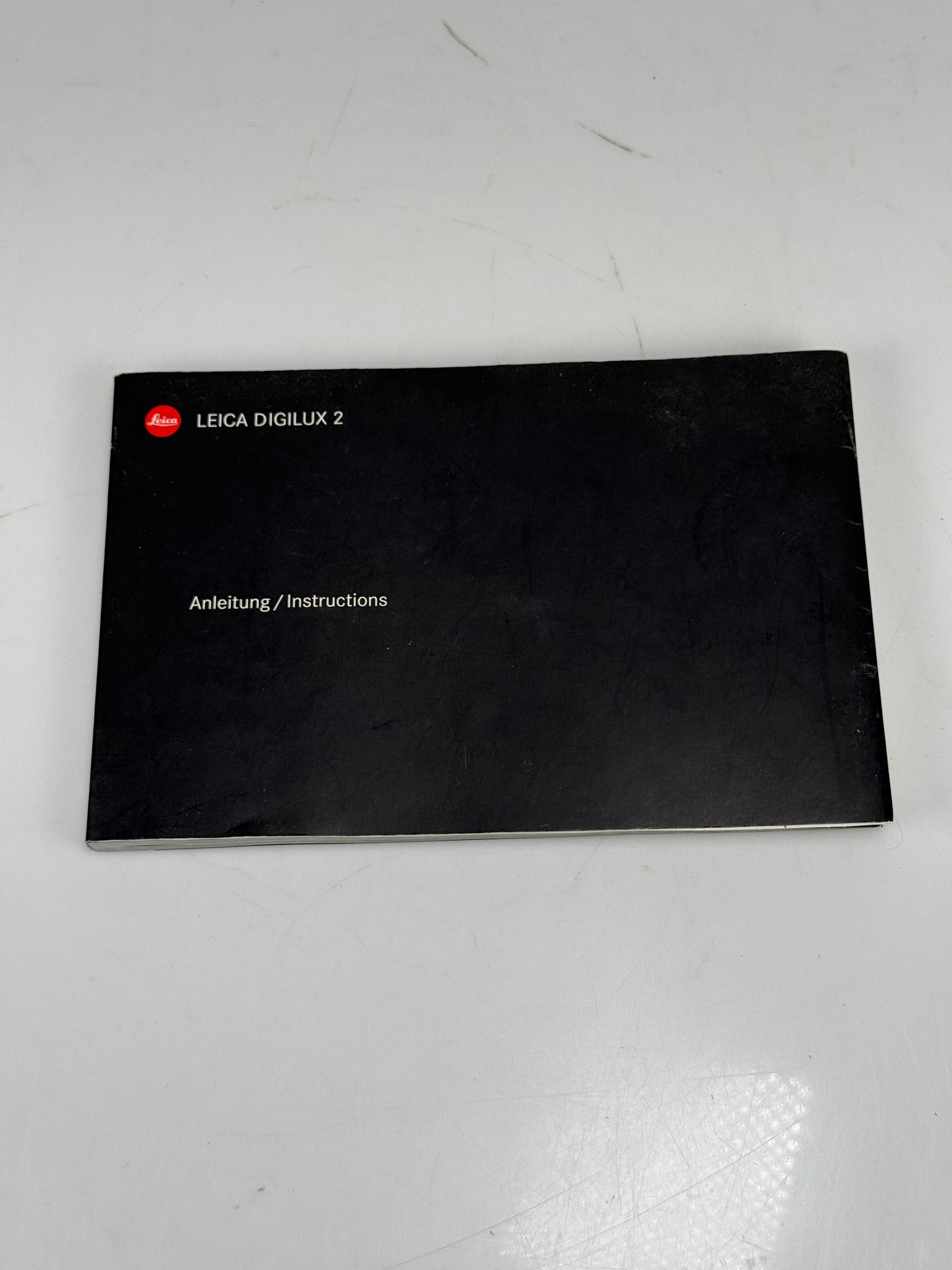Leica Digilux 2 Instruction Manual Booklet