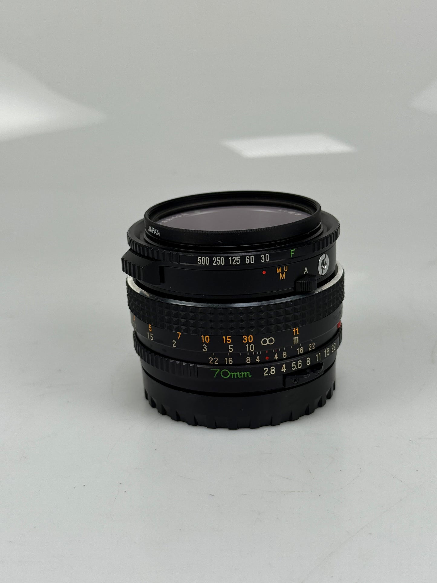 Mamiya Sekor C 70mm f2.8 Lens LS Shutter for M645 1000S super
