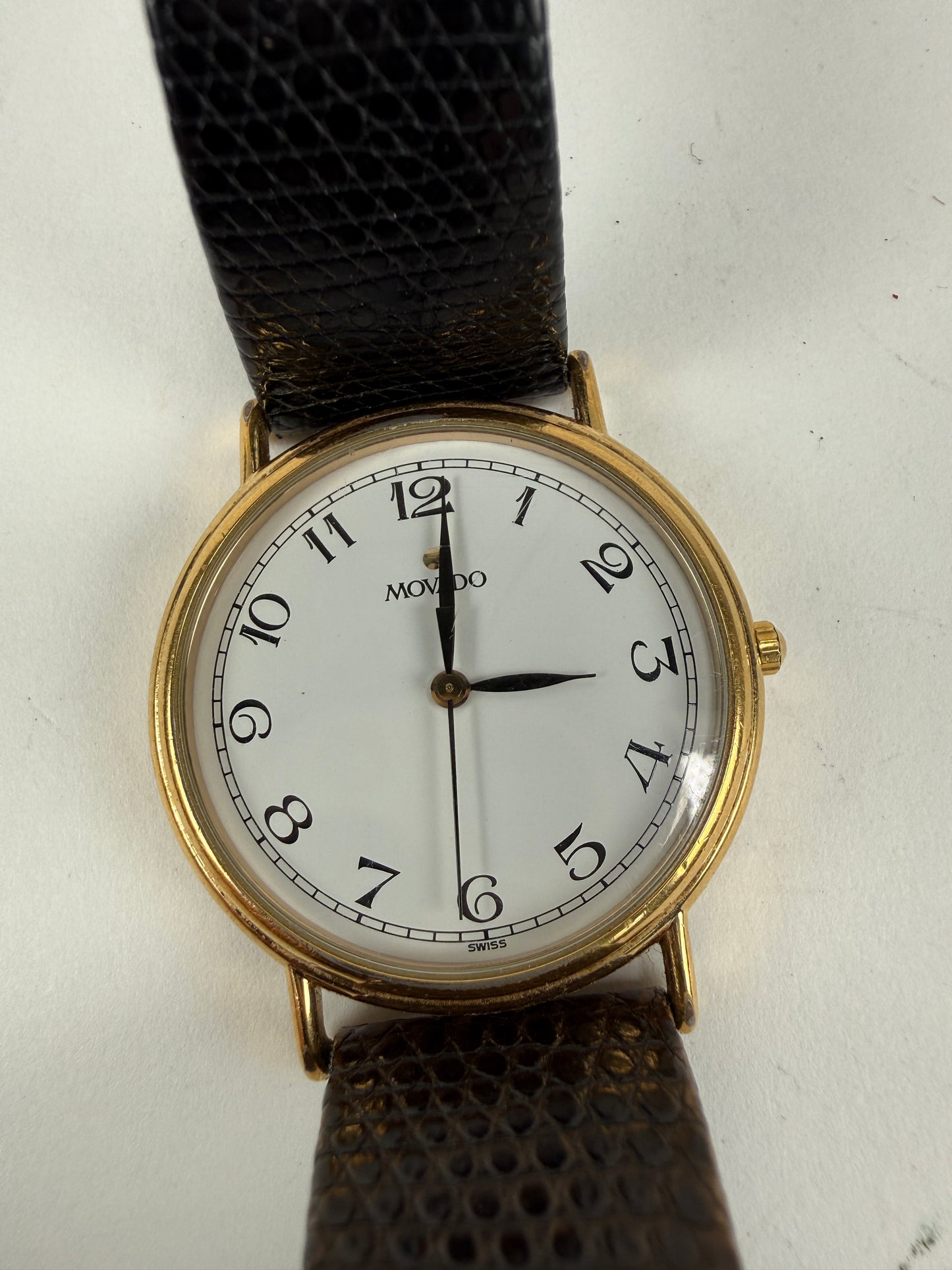 Vintage Movado ESQ Quartz watch 87-A4-885M watch