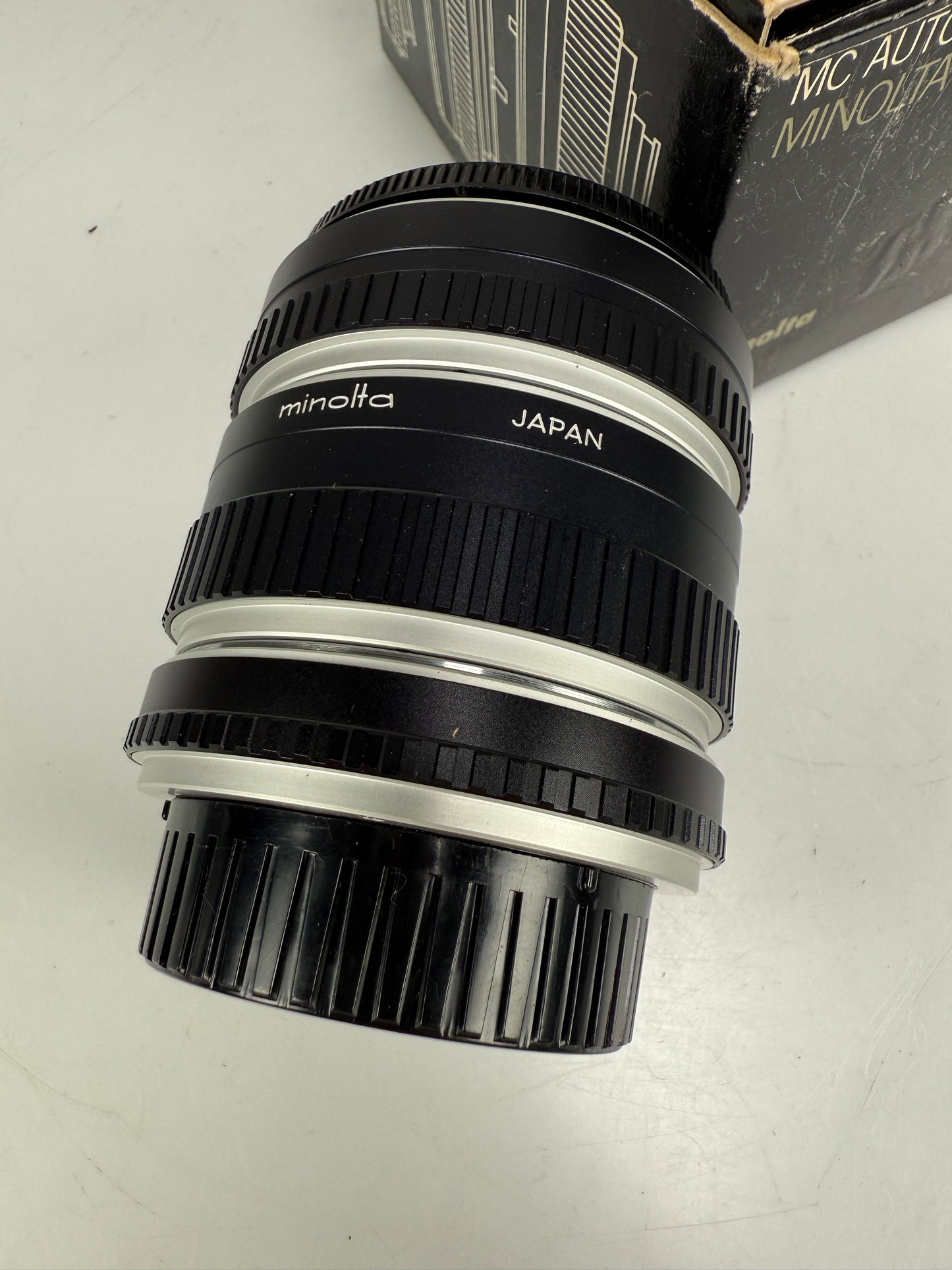 Minolta MC Auto Extension Tubes for camera lenses