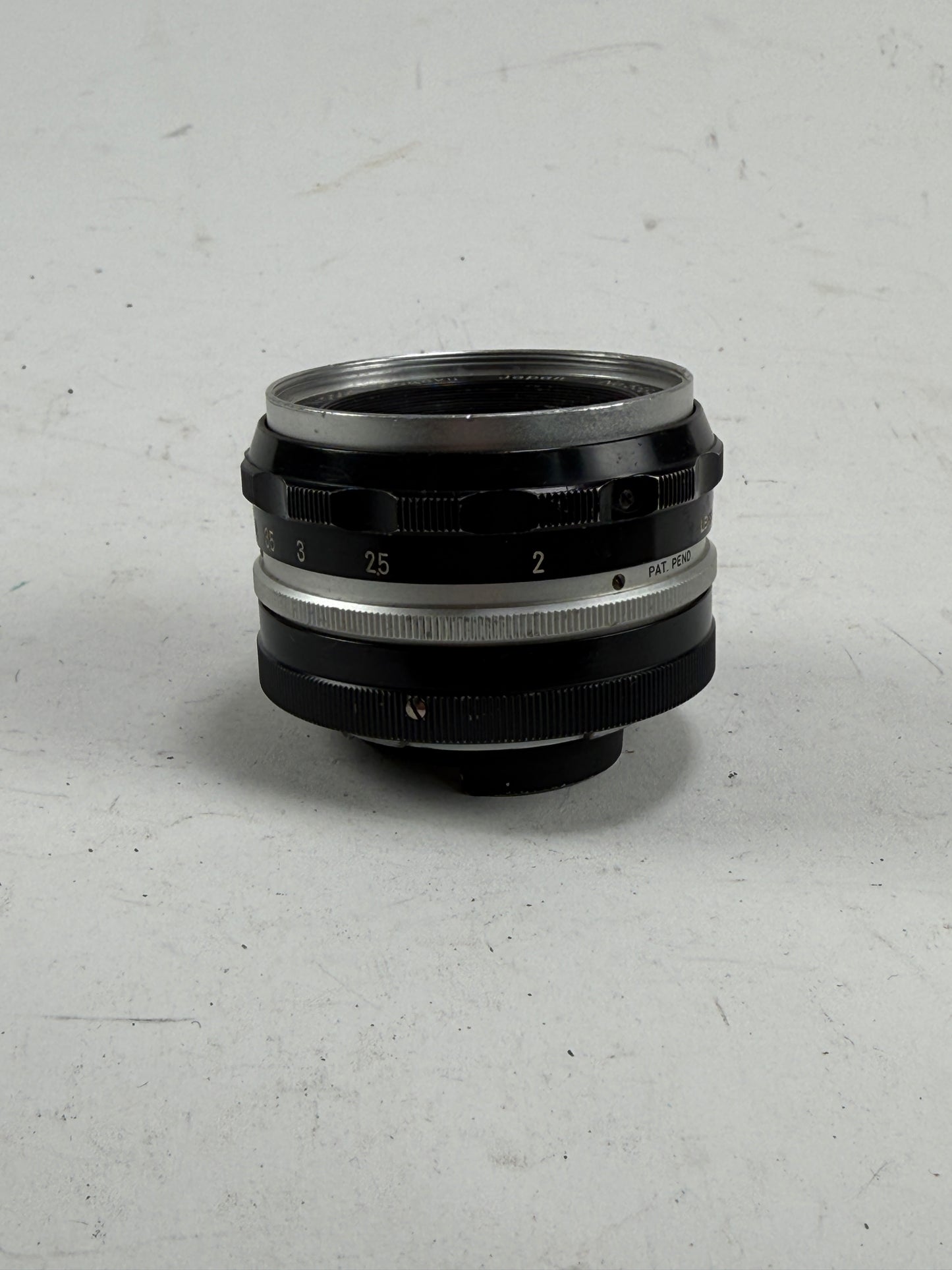 Nikon Nippon Kogaku Nikkor-S Auto PAT PEND 5cm 50mm f2