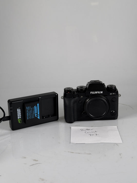 Fujifilm Fuji X-T1 Black 16.3MP Mirrorless Camera