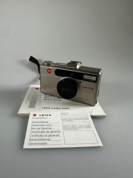 Leica Minilux Zoom Point & Shoot Film Camera 35-70mm