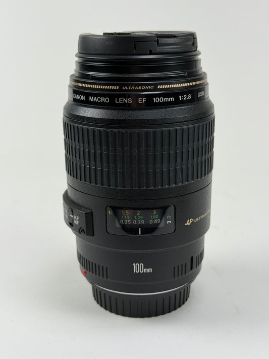 Canon EF 100mm f2.8 Macro USM Prime Lens