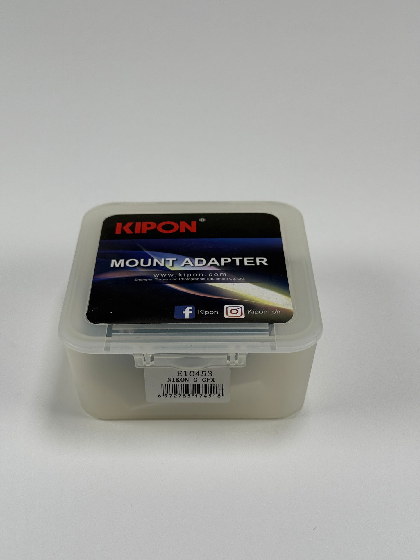 KIPON Adapter for Nikon G Mount Lens to Fuji G GFX Medium Format Camera