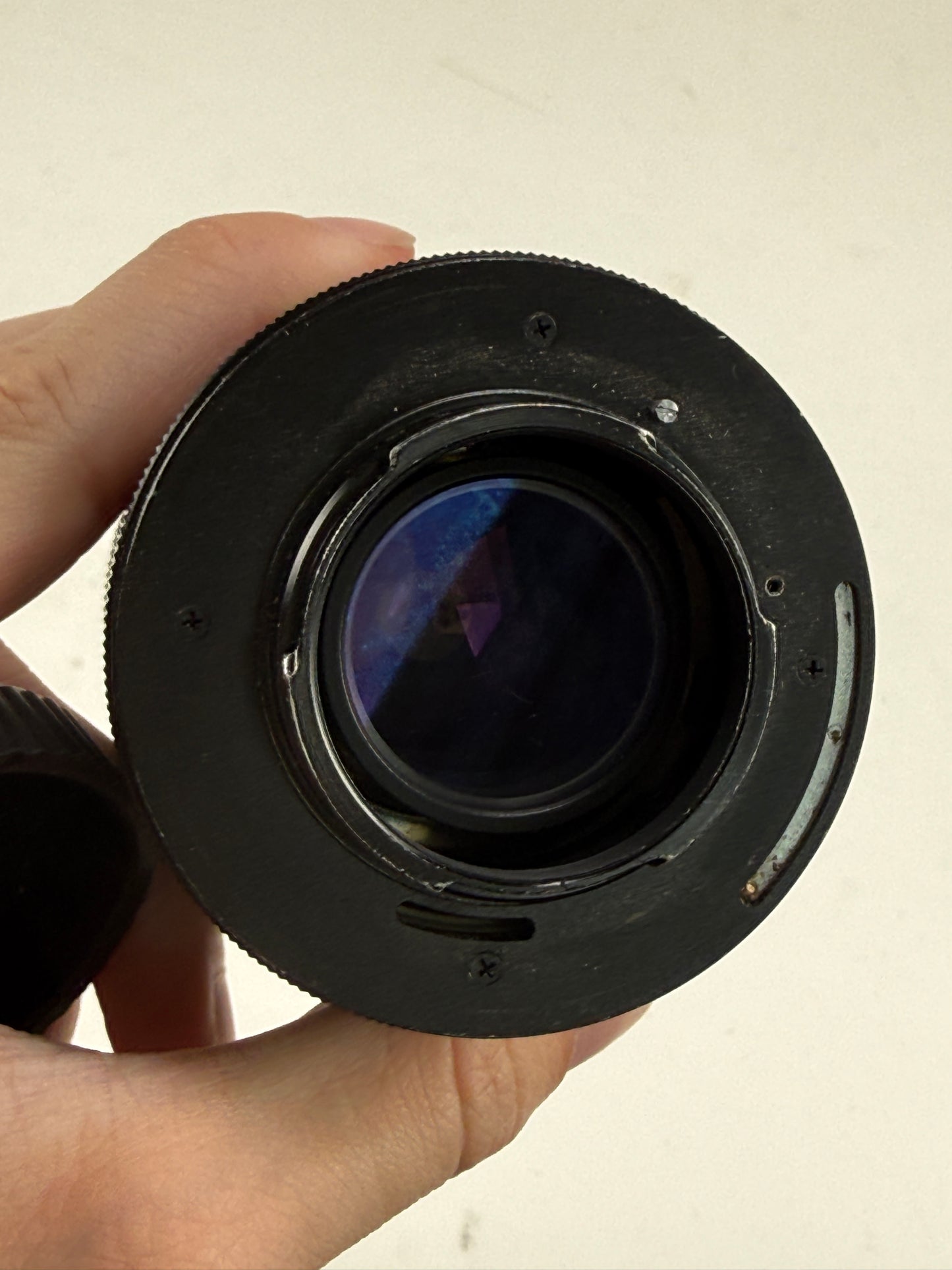 Topcon Topcor RE Auto 10cm 100mm f2.8 Telephoto Lens Black
