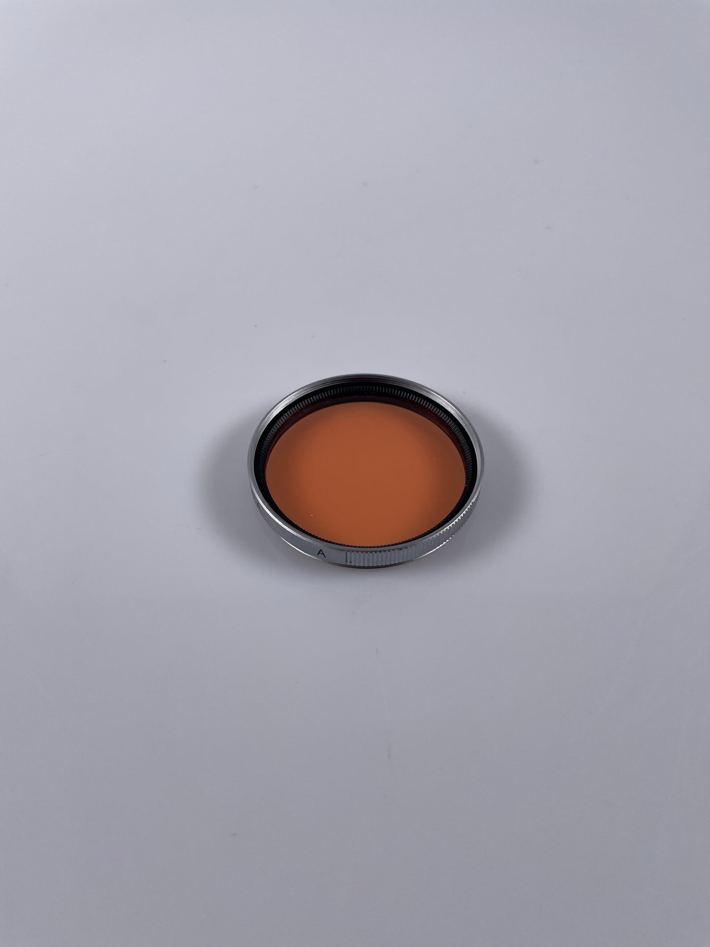 Leica 39mm Summitar Amber A Warming Chrome Ring Filter