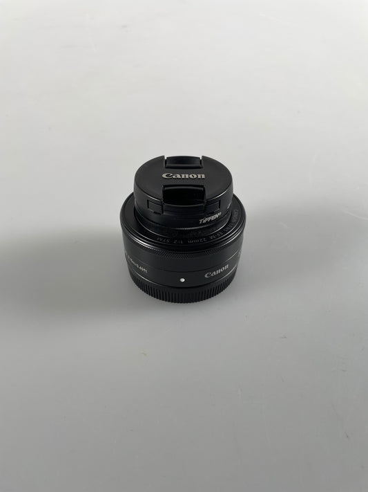 Canon EF-M 22mm F2 STM AF Lens for EOS M Mount