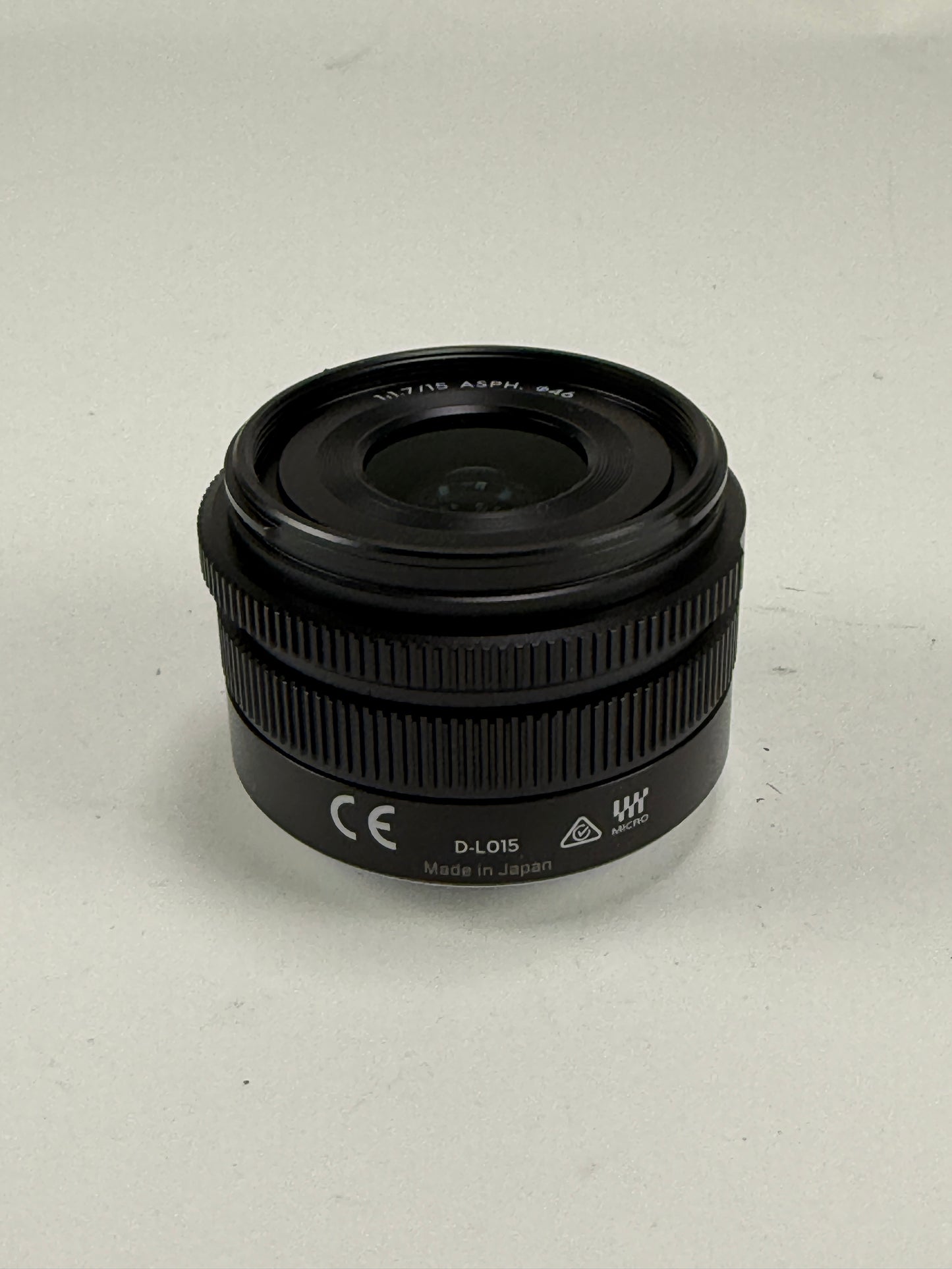 Panasonic Leica DJI 15mm f1.7 Lens for MFT Micro Four Thirds Mount Cameras