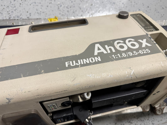 Fuji Fujinon AH66x9.5 BESM 2/3" HDTV Telephoto Lens 66x Zoom 9.3 to 615mm