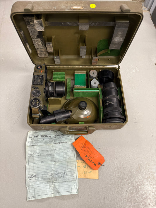GRAFLEX SIGNAL CORPS U.S ARMY CAMERA KE-4 (1), EKTAR 4IN/ 8IN