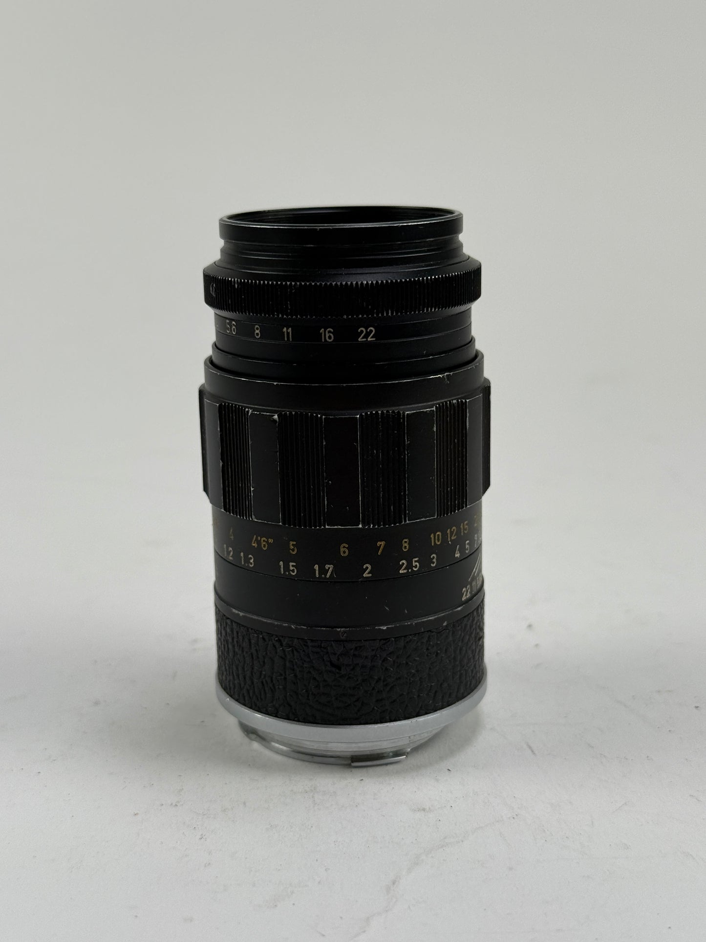 Leica 90mm f2.8 Elmarit Black M mount lens