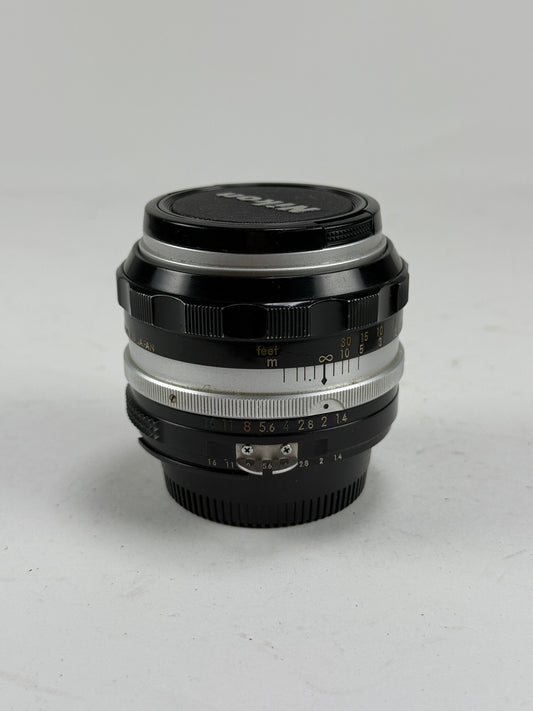Nikon Nikkor-S Auto 50mm f1.4 l Ai Lens AI’d