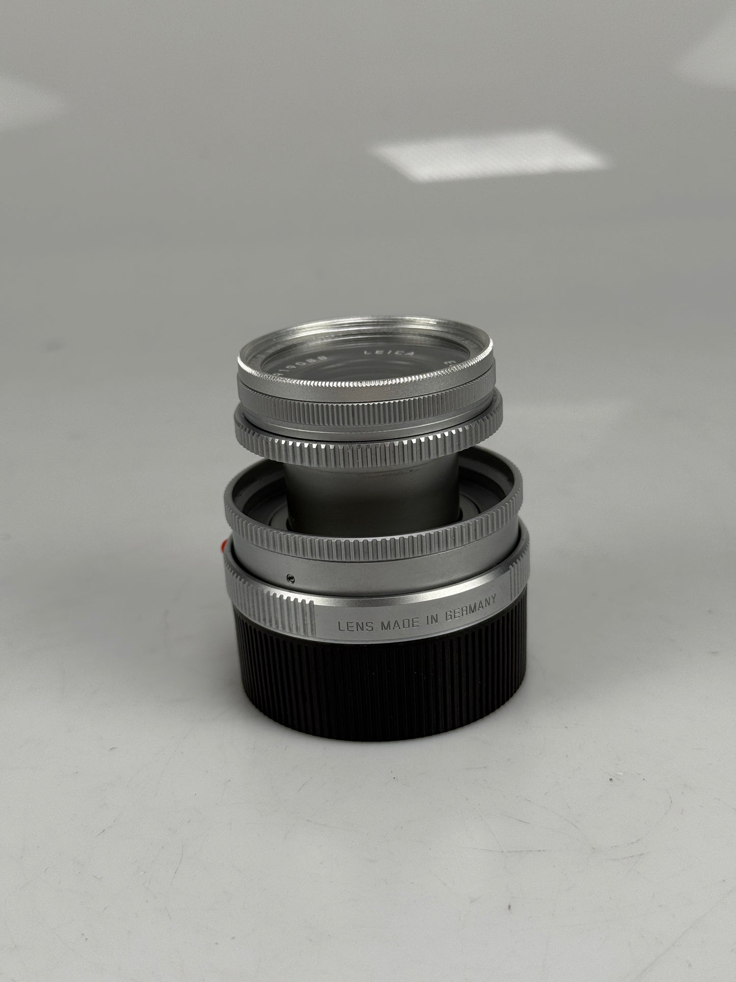 Leica HANSA 50mm Elmar-m f2.8 Silver Chrome Lens RARE