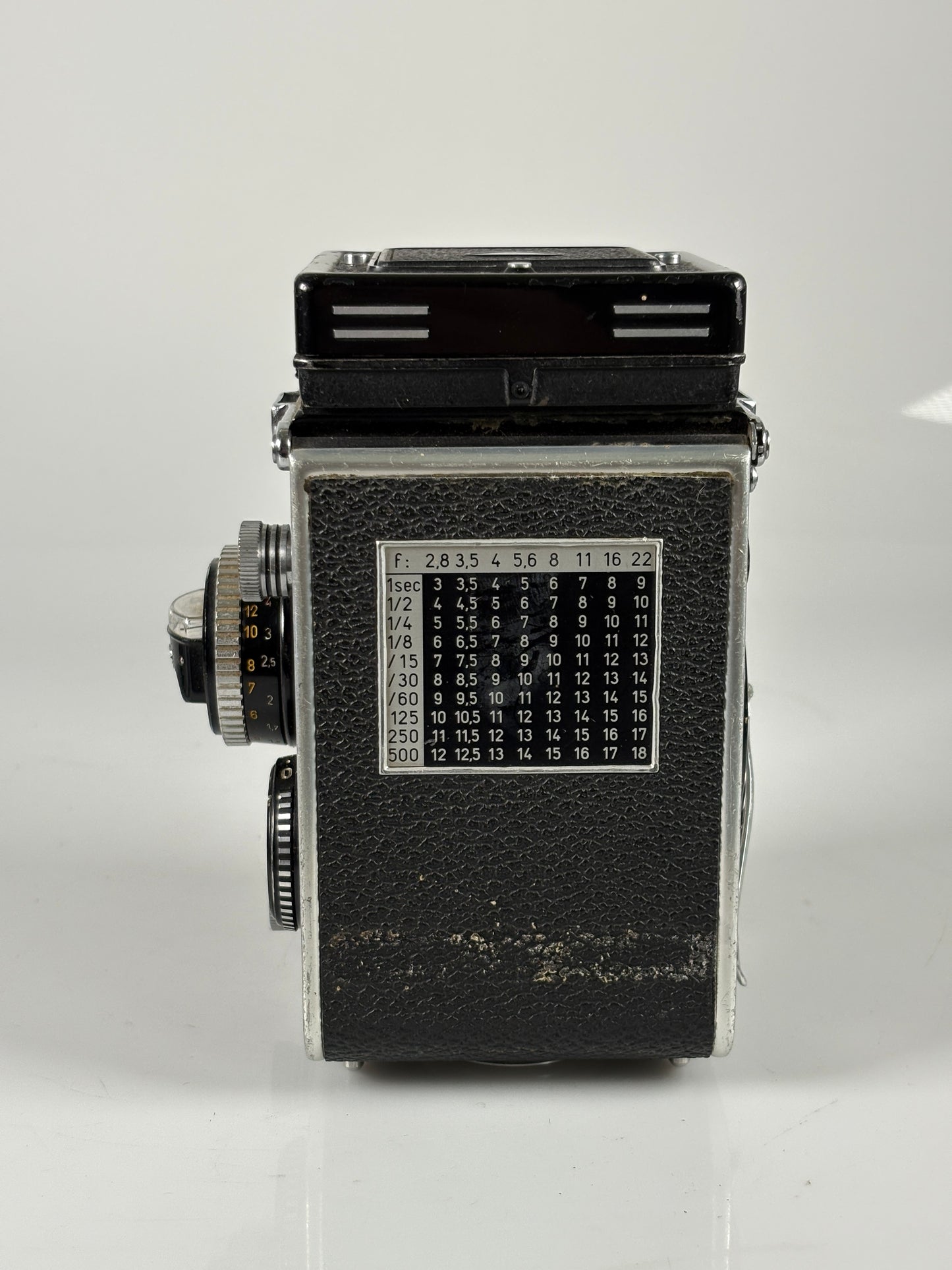 Rollei Rolleiflex 3.5F Planar 75mm F3.5 6x6 film camera TLR