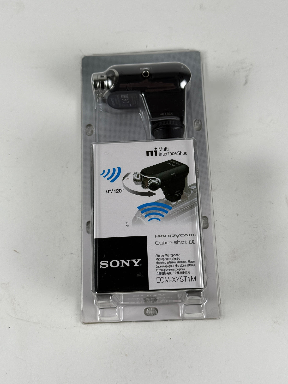 Sony ECM-XYST1M Stereo Microphone Multi Interface Shoe Plug-in Power