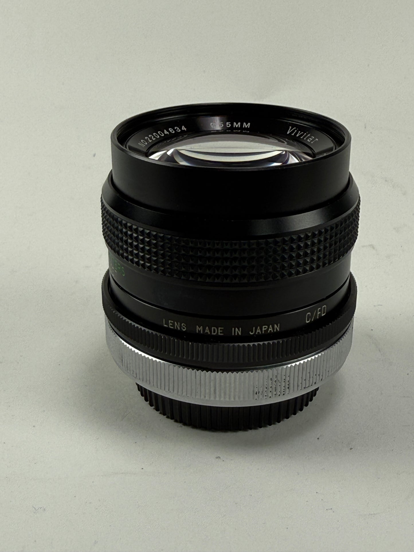 Vivitar 24mm f2 MC wide angle Canon FD lens