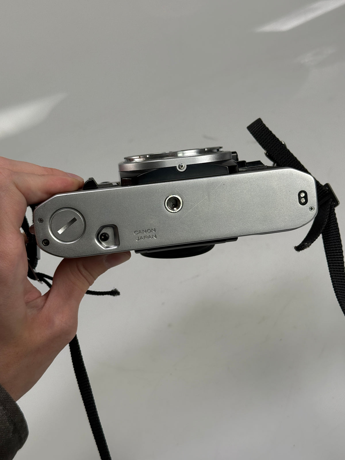 CANON AE-1 chrome SLR 35mm Film Camera body