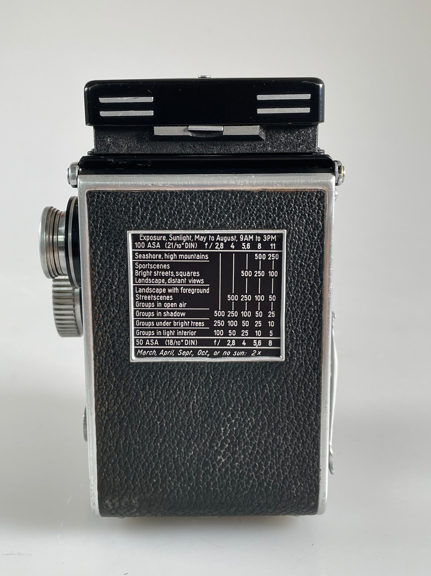 Rolleiflex 2.8C TLR Camera Xenotar 80mm F2.8 Lens