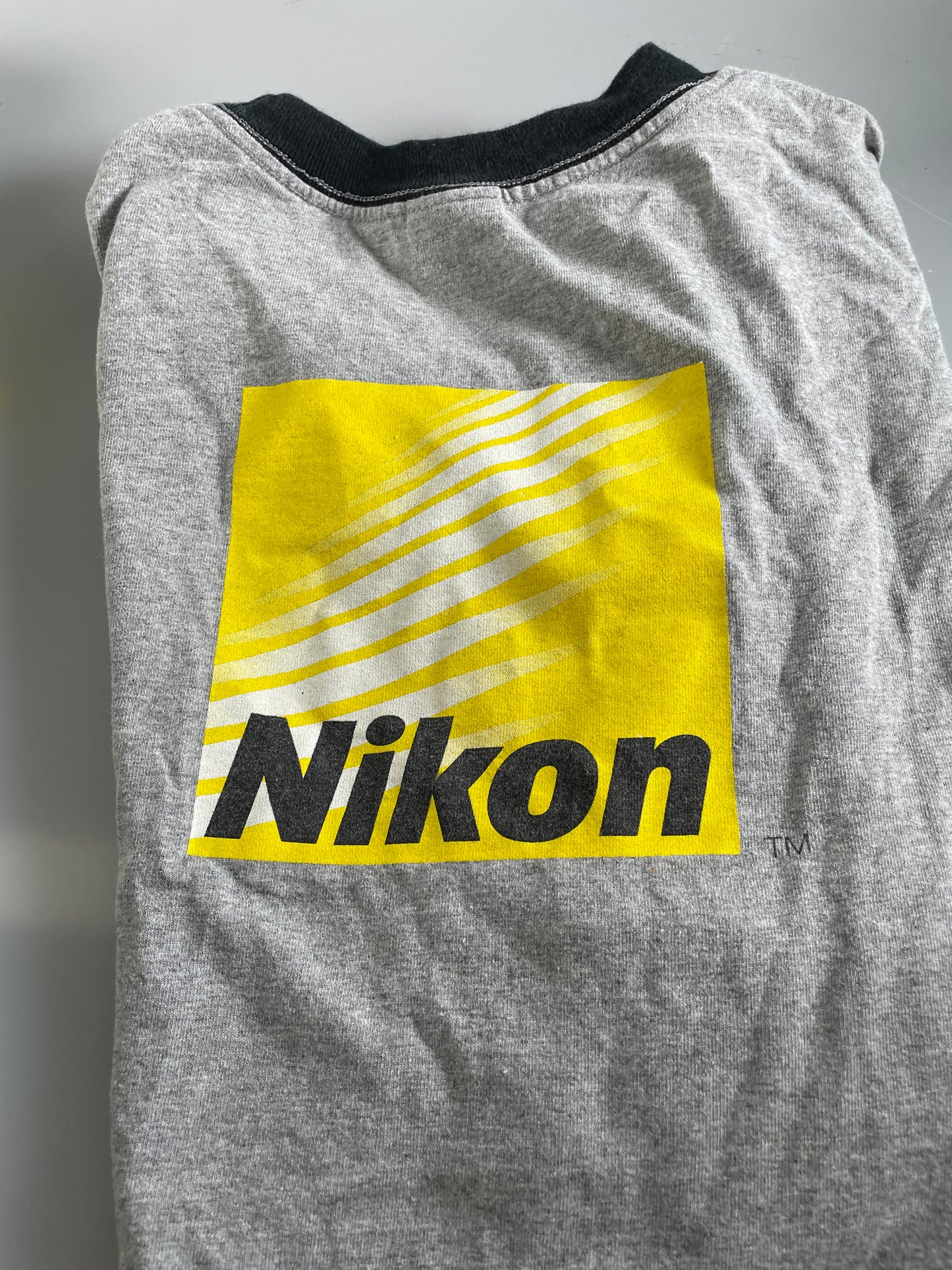 Nikon Coolpix Camera collectible promotional XL shirt grey