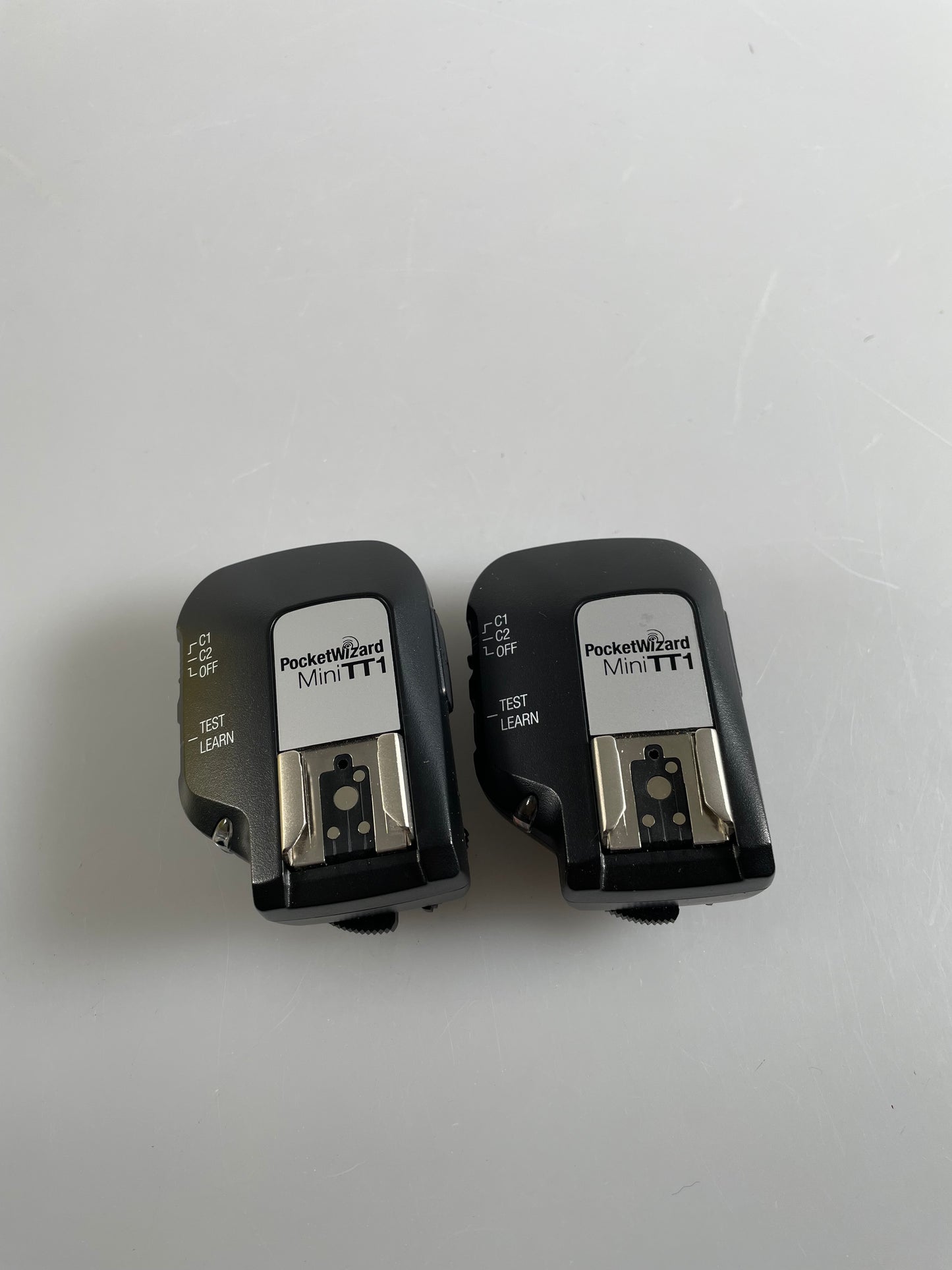 Pocket Wizard Mini TT1 Transmitter for Nikon TTL Flashes set of 2 with case